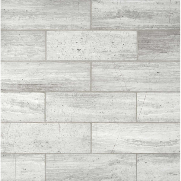 Msi White Oak 4 In. X 12 In. Honed Marble Floor And Wall Tile, 6PK ZOR-NS-0076 - main